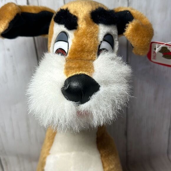 Shalom Toy Co Vintage 13-14 Inch Tramp Look Brown Dog RARE - Picture 2 of 9